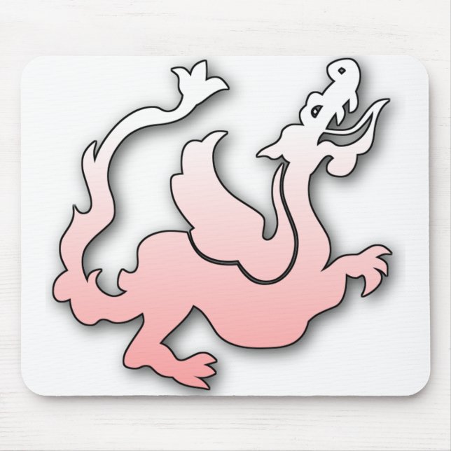 flying dragon mouse pad (Front)