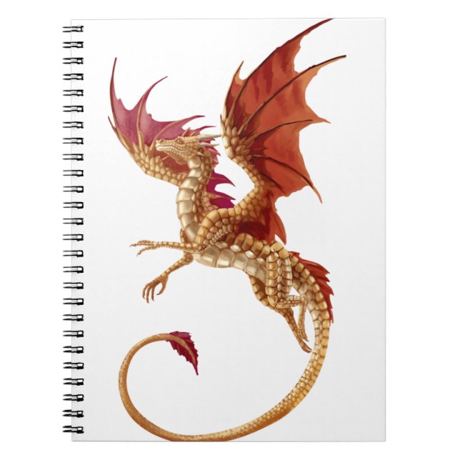 flying dragon notebook (Front)