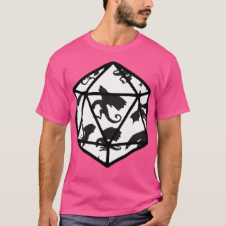Flying Dragons D20 T-Shirt