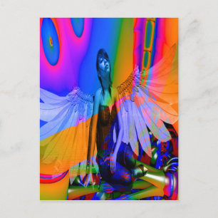 Flying Dream Postcard