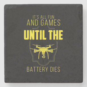 Flying Drone Is My Game Stone Coaster