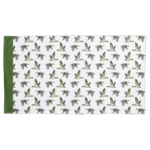 Flying ducks pillowcase