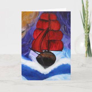 Flying Dutchman - Greeting Card