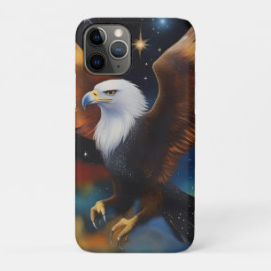 Flying Eagle Colourful Cosmic Art, Case-Mate iPhone Case