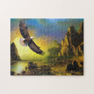 Flying Eagle Jigsaw Puzzle