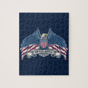 Flying Eagle  Jigsaw Puzzle