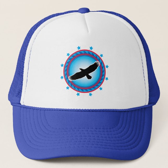 Flying Eagle Trucker Hat (Front)