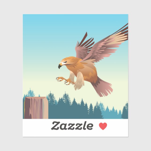  Flying European Buzzard    (Sheet)