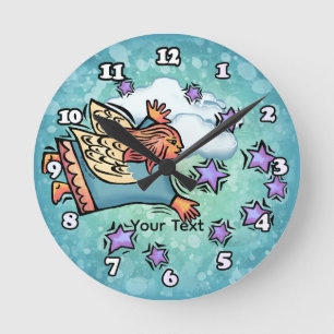 Flying Fairy clock