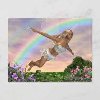 flying-fairy postcard
