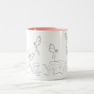 Flying Fairys… Two-Tone Coffee Mug