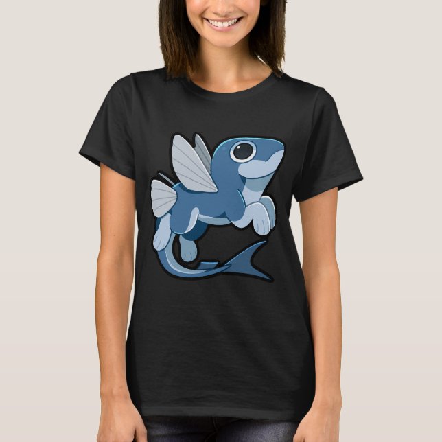Flying Fish Marketable Fish T-Shirt (Front)