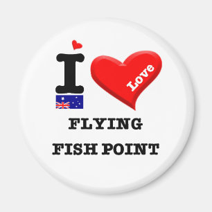 FLYING FISH POINT - I Love Magnet