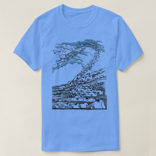 Flying fish  T-Shirt (Design Front)