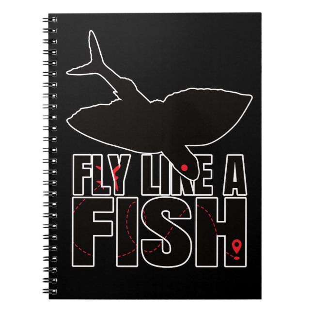 Flying Fishes Flying Fish Pelagic – Marine Geek Notebook (Front)