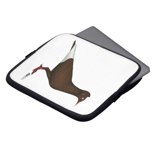 Flying Flight Cap Pigeon Laptop Sleeve (Front Top)
