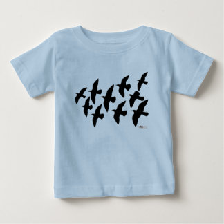 Flying Flight Pigeons Baby T-Shirt