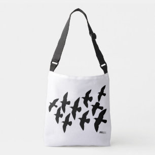 Flying Flight Pigeons Crossbody Bag