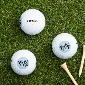 Flying Flight Pigeons Golf Balls