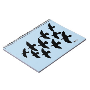 Flying Flight Pigeons Notebook