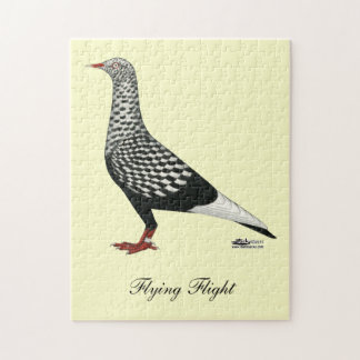 Flying Flight Teager Pigeon Jigsaw Puzzle