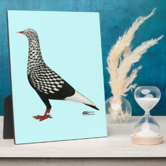 Flying Flight Teager Pigeon Plaque