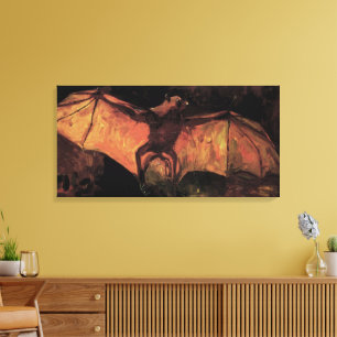 Flying Fox Bat by Vincent van Gogh Canvas Print