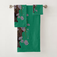Flying Fox Jade Bath Towel Set