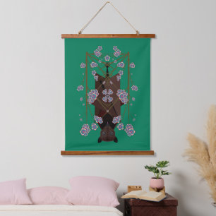 Flying Fox Jade Wood Topped Tapestry