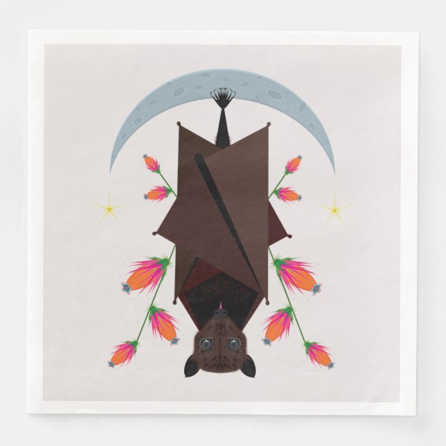 Flying Fox Paper Napkins (Front)