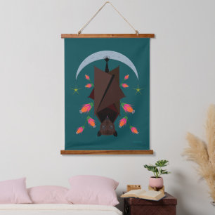 Flying Fox Teal Wood Topped Tapestry