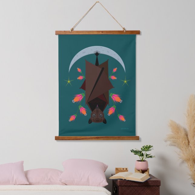 Flying Fox Teal Wood Topped Tapestry (Bedroom)