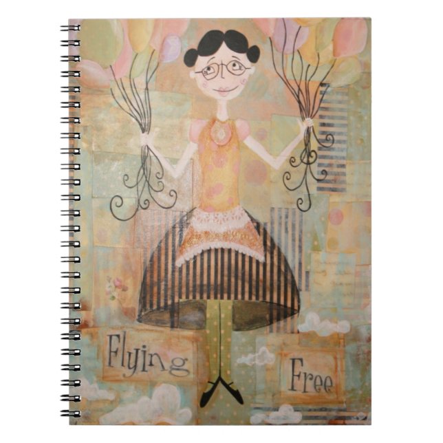 Flying Free Art Notebook (Front)