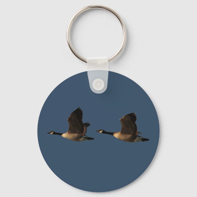 Flying Geese Keychain (Front)