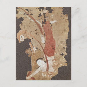 Flying genie or, Apsaras, from Dunhuang Postcard