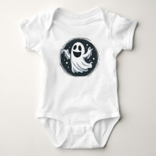 Flying Ghost  Baby Bodysuit