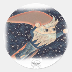 Flying Gnome Stickers