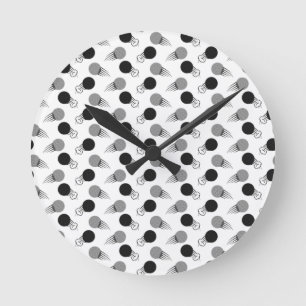 Flying Golf Balls Golfer Gift Golfing Speed Moving Round Clock