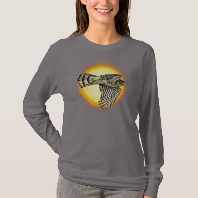 Flying Hawk Fire T-Shirt (Front)