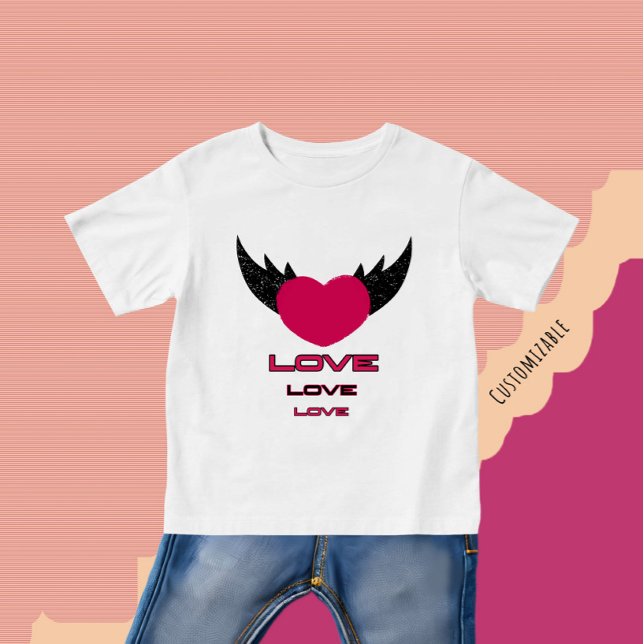Flying heart baby T-Shirt (Creator Uploaded)