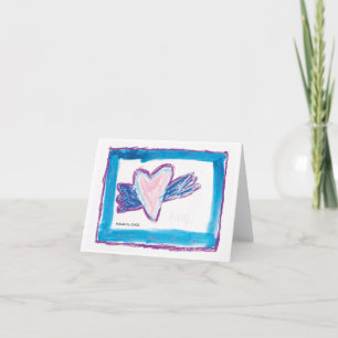 Flying Heart - Kids Art for CHOC Card