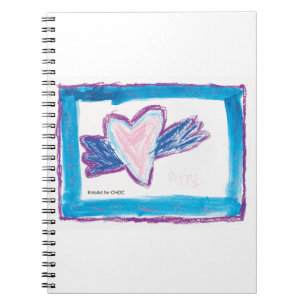Flying Heart - Kids Art for CHOC Notebook