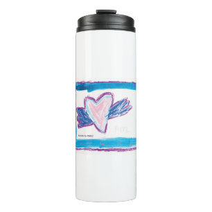 Flying Heart - Kids Art for CHOC  Thermal Tumbler