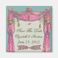 Flying Heart ~ Magnet Save the Date Love