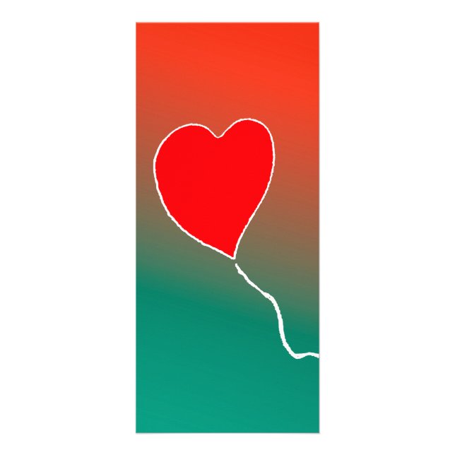 Flying heart rack card (Front)