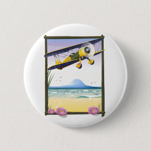 Flying High 6 Cm Round Badge