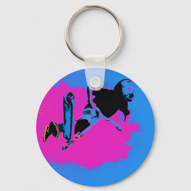 Flying High Air Stunt Scooter   Key Ring (Front)