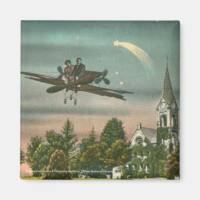 Flying High Over Old Chapel Magnet (Front)