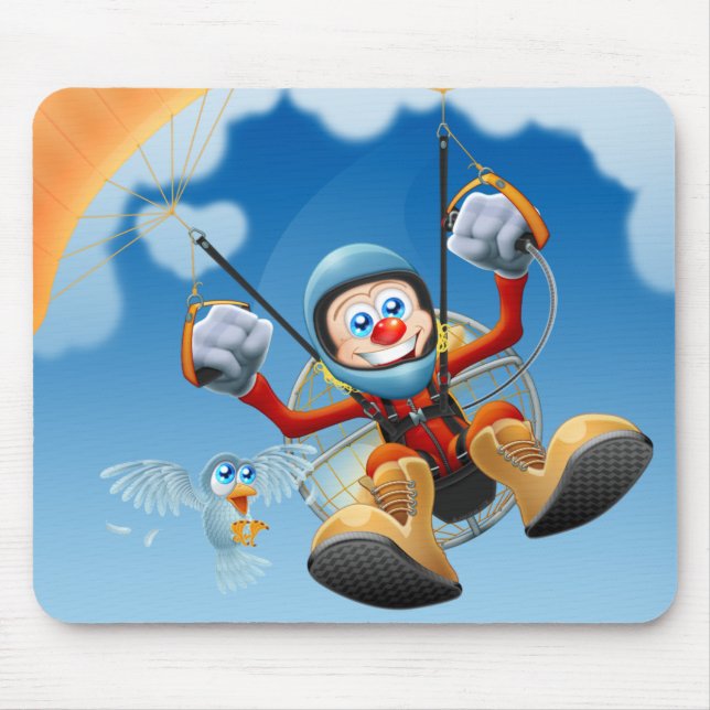 Flying High Paramotor Mousepad (Front)