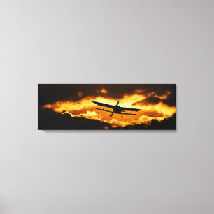 Flying Home Canvas Print